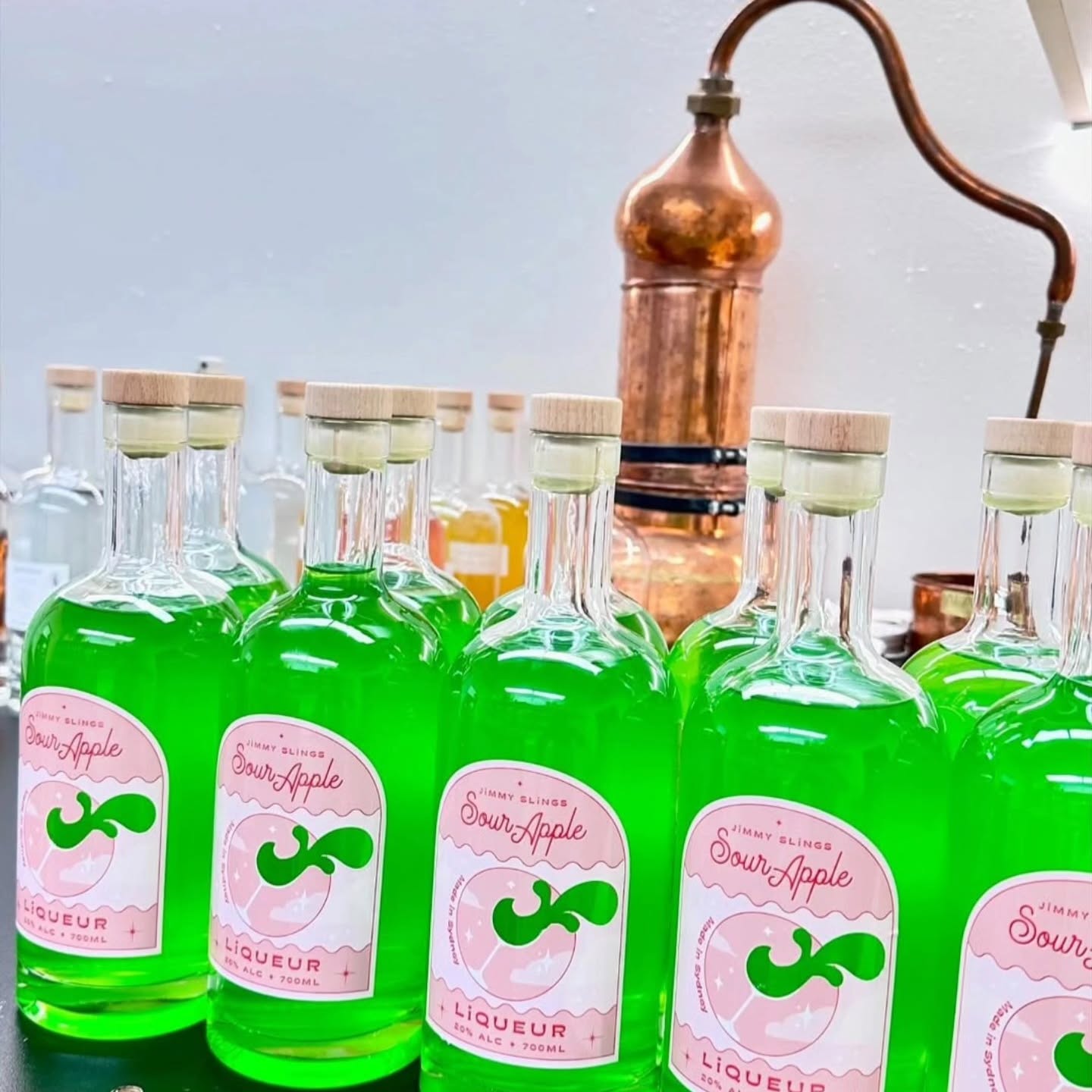The Greenbach bottling line